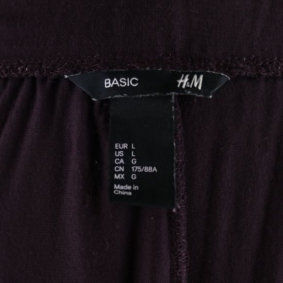 H&M Lavender Purple A-line Maxi L Skirt - Picture 5 of 6